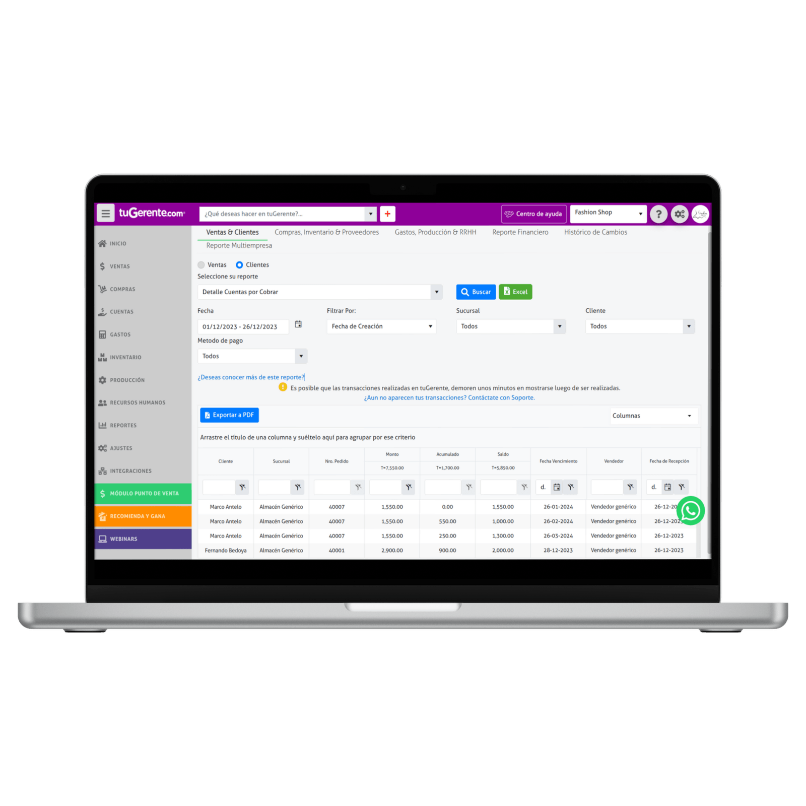 18.Reporte de Cuentas por Cobrar-p-1600